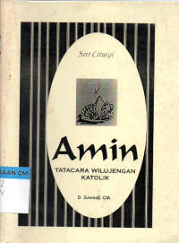 Image of Amin: Tatacara wilujengan katolik