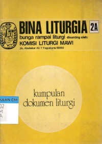 Image of Bina liturgia 2a: Kumpulan dokumen liturgi