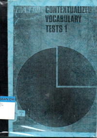 Image of Contextualized vocabulary tests 1