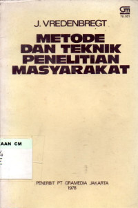 Image of Metode dan teknik penelitian masyarakat