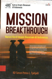 Image of Mission breakthrough: Narasi kecil imam diosesan di Indonesia